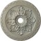 Ekena Millwork Bordeaux Deluxe Ceiling Medallion (Fits Canopies up to 4"), 23 5/8"OD x 3"ID x 2"P, Flash Gold CM23BOFLS - alternate 1